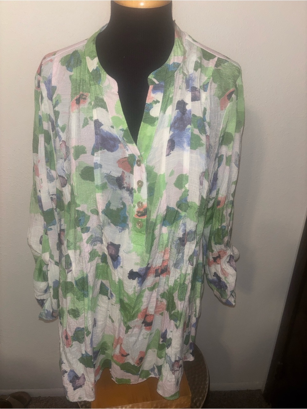 Zac & Rachel Pullover Tunic Top size 2X